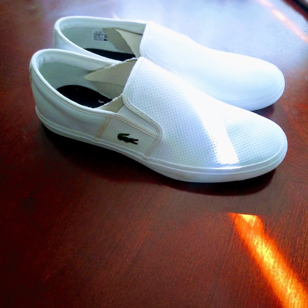 White no lace shoes